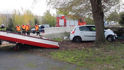 Hordain: un accident entre deux voitures sur la RD 630