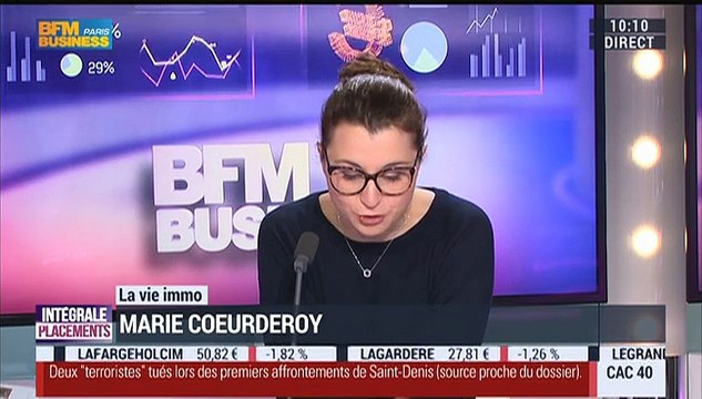 Marie Coeurderoy : sur 1 an les ventes pour les investissements locatifs dans le neuf s'envolent de 36 % - 18/11