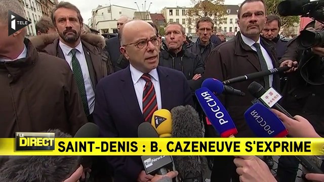 Saint-Denis: Deux personnes décédées dont une femme par explosif (Cazeneuve)