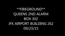 FDNY Fireground Radio: Queens 2nd Alarm Box 0302 09/23/15