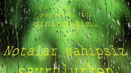 ŞİİR: BİR AYRILIK ŞARKISI BU DİNLEDİĞİM (BOJİDAR ÇİPOF)