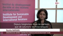 Interview Sunita Narain. Inégalités & développement : de la recherche aux politiques publiques