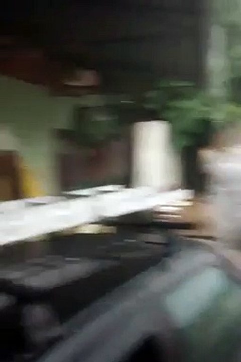 Vídeo flagra forte correnteza no ribeirão Arrudas durante chuva em BH