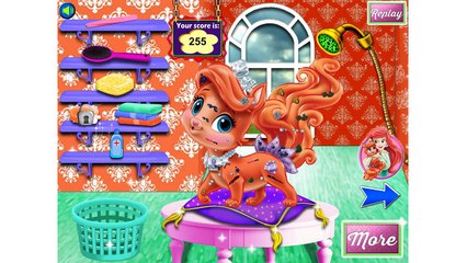 Disney The Little Mermaid Game — Ariel Palace Pets — Video For KId Baby Videos Movie Games