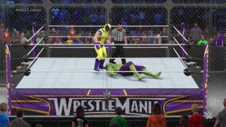 WWE 2k15 HULK VS THE WOLVERINE EPIC BATTLE