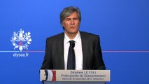 Point de presse de Stéphane Le Foll, le 18 novembre 2015