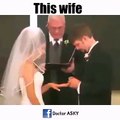 She is amazing Hahaha (Bride Laughing a lot)