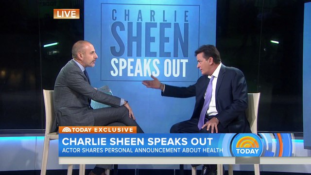 Charlie Sheen just revealed he's HIV Positive