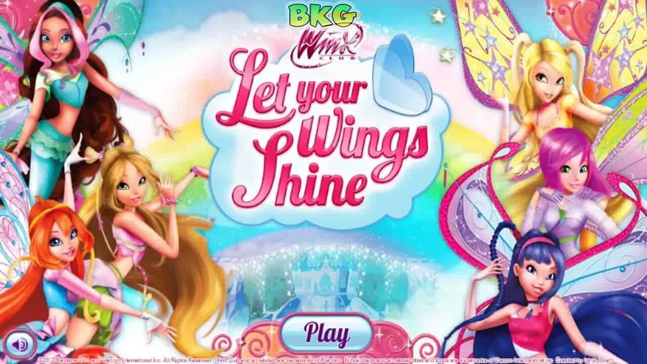★ Winx Club Let Your Wings Shine (Dress Up Game)