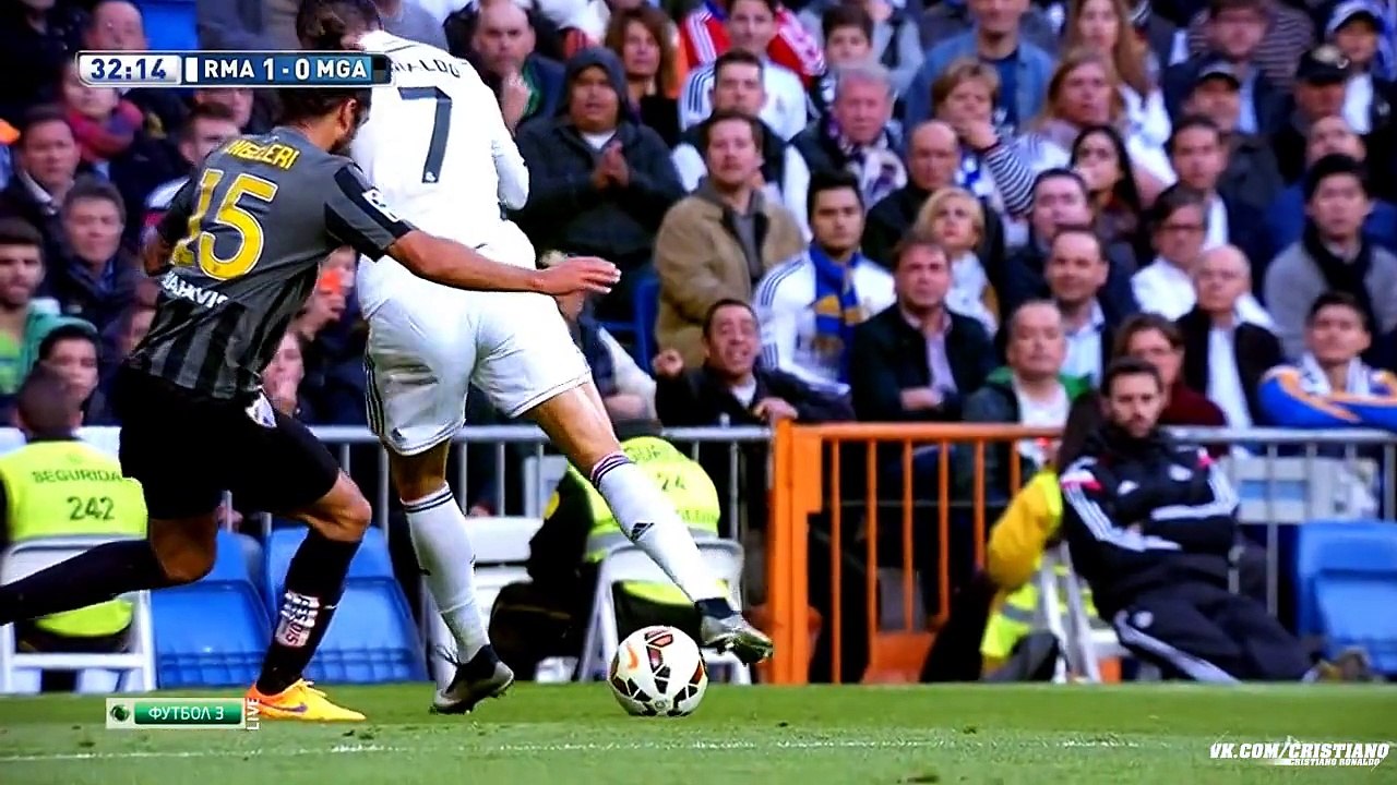 Cristiano Ronaldo Vs Malaga (Home) 14 15 HD 720p By Ronnie7M
