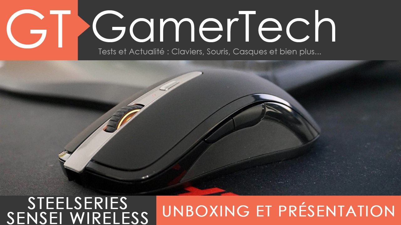 SteelSeries Sensei Wireless - Unboxing Présentation et Test - FR