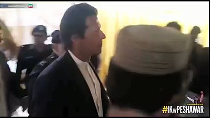 Chairman Imran Khan and CM beinesg briefed on model Police Stations in KP. IKinPeshawar