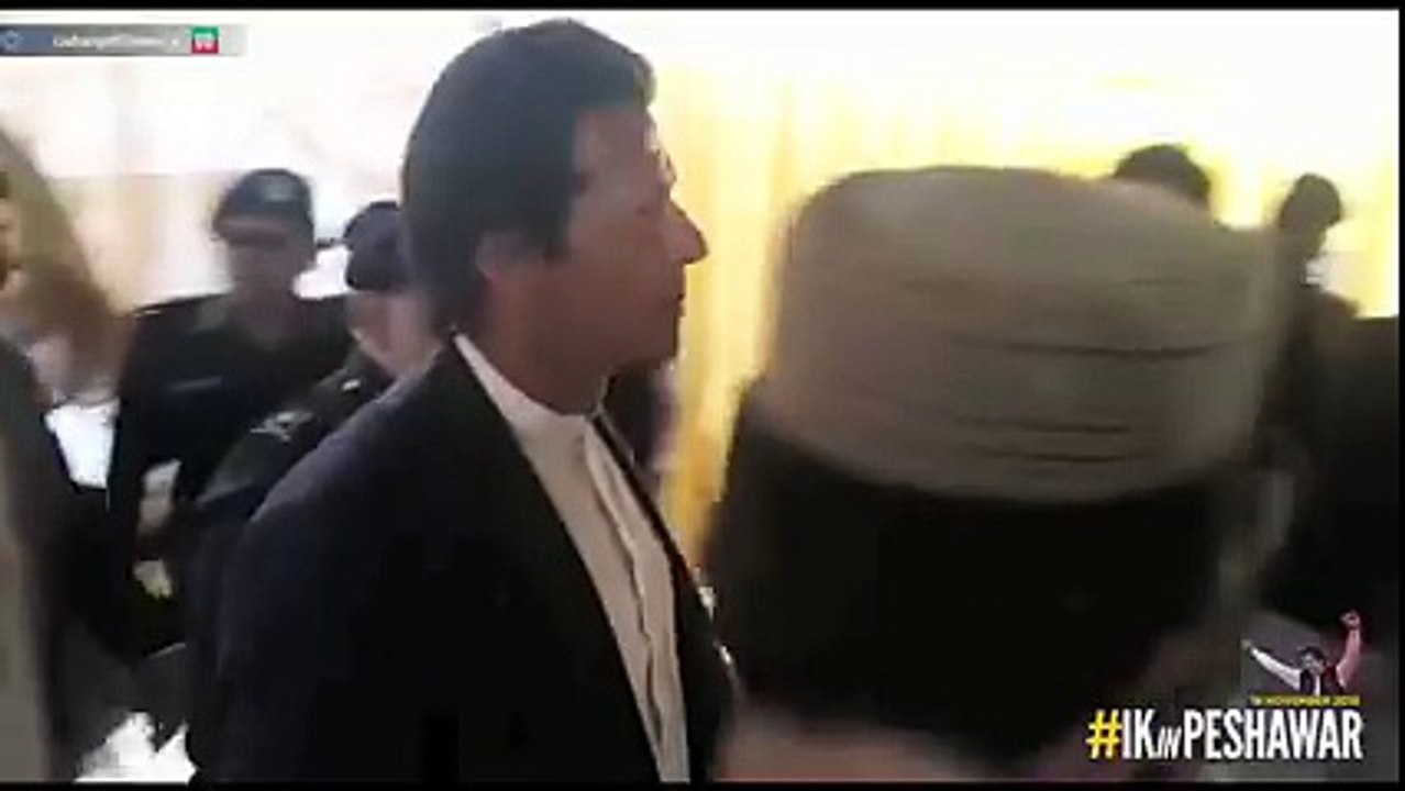 Chairman Imran Khan and CM beinesg briefed on model Police Stations in KP. IKinPeshawar