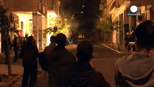 Греція: після демонстрації - заворушення