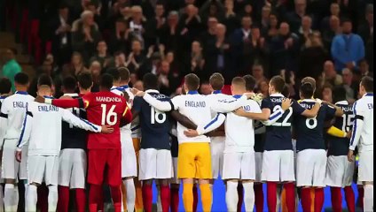 Lloris and Giroud thank England fans - England vs. France 17/11/2015