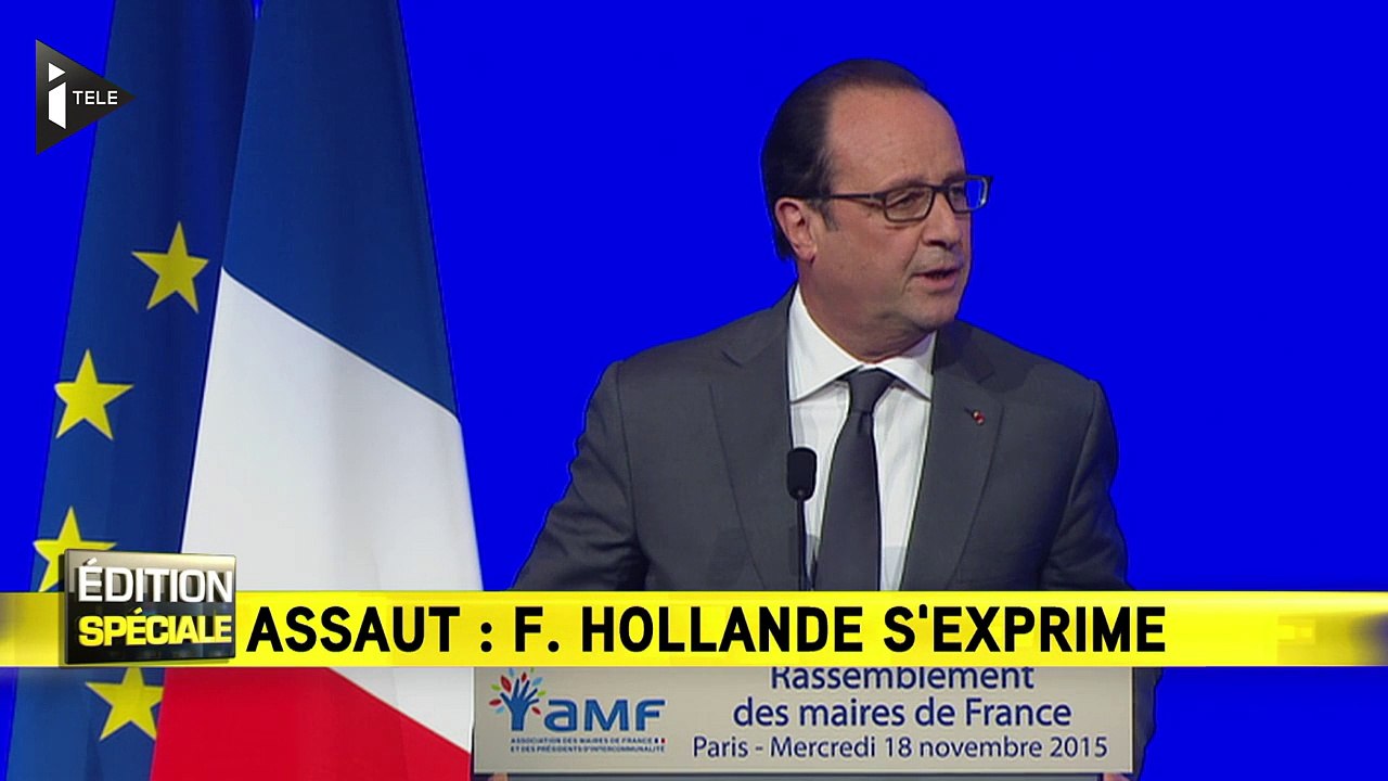 François Hollande : "Paris ville martyre mais ville lumière"