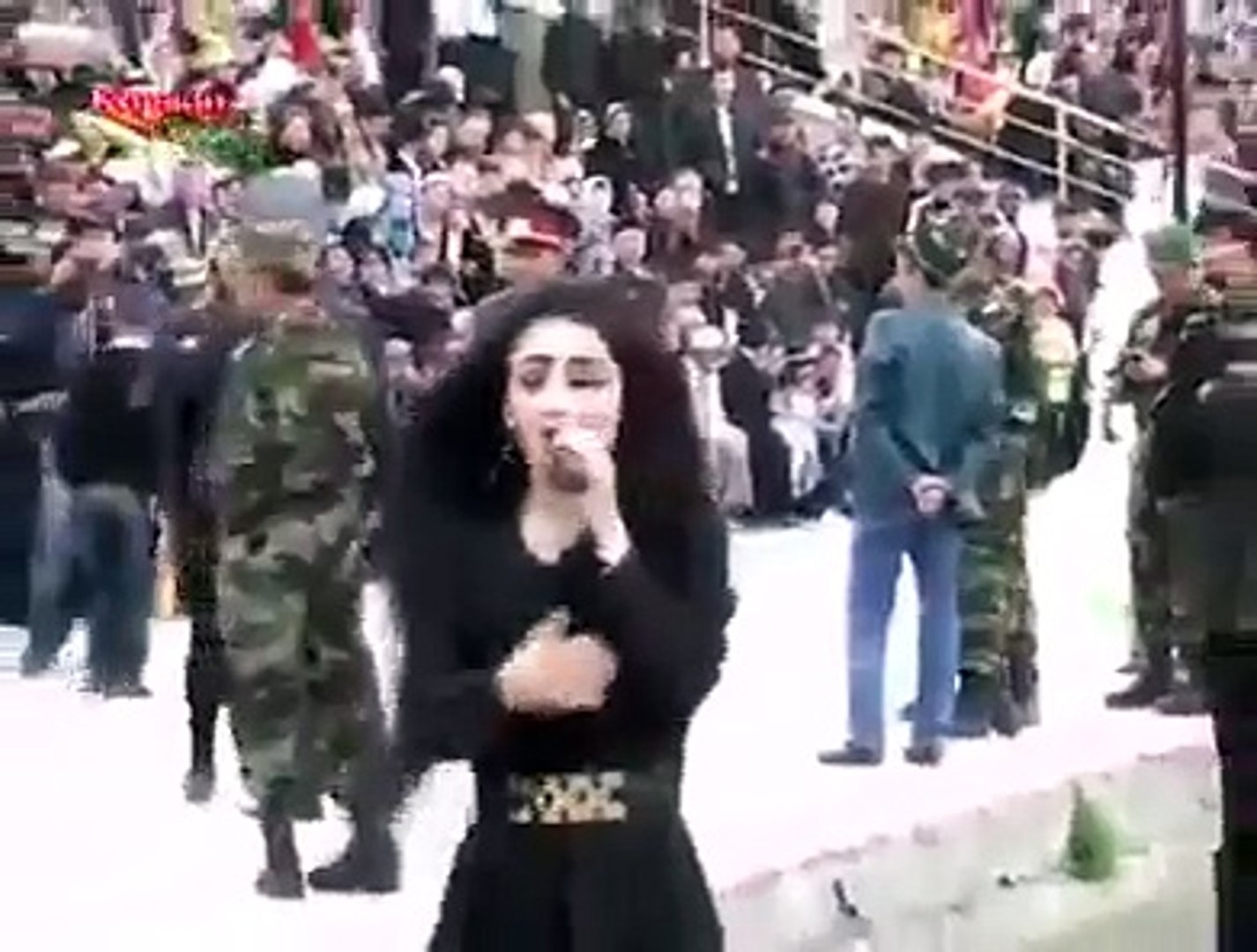 ⁣A LADY IN TURKEY SINGING A HINDI SONG