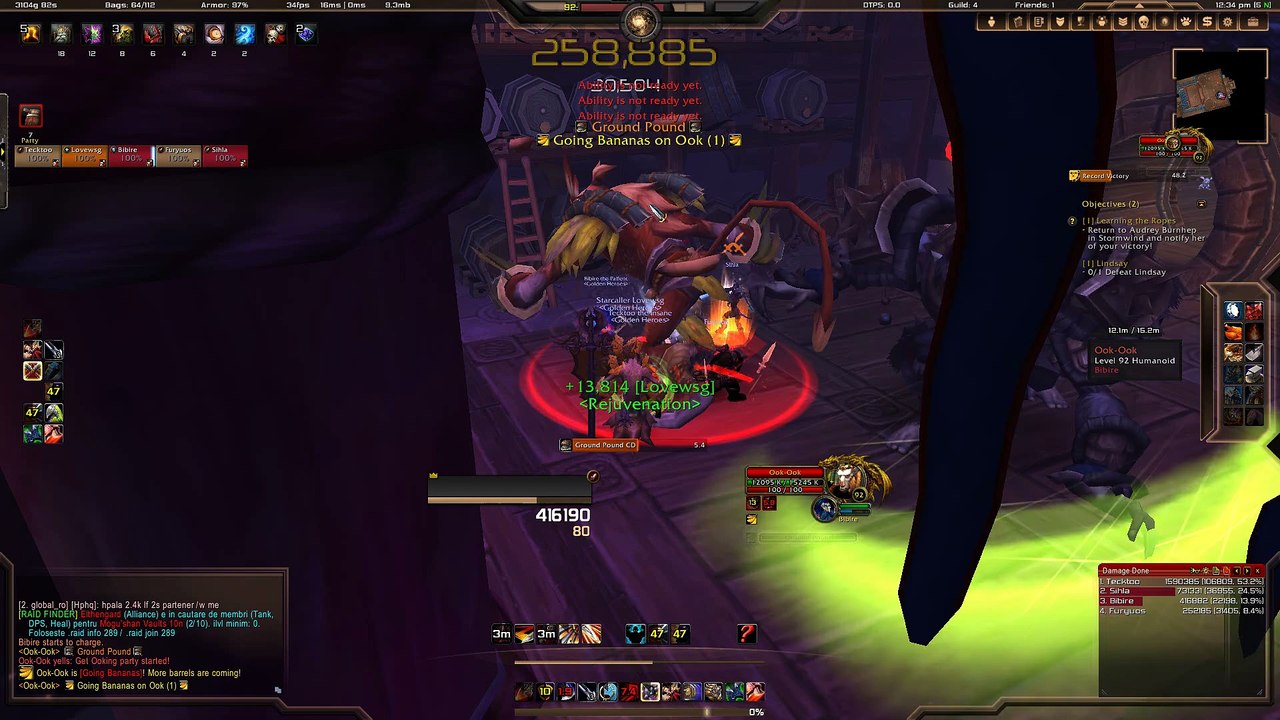 WoW gameplay Ook-Ook Stormstout Brewery