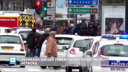 Denmark raises threat level after Paris attacks