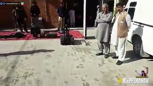 KPK Police Using State of The Art Machinery For Explosive Detection And Handling