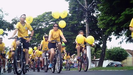 Estilo de vida, com os  amigos, ciclismo em grupo, passeio ciclístico da Primavera em Taubaté, SP, Brasil
