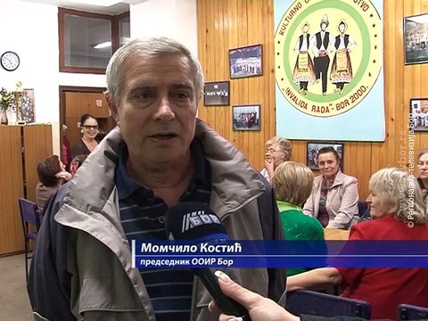 Opštinska organizacija ivalida rada Bor sumira rezultate	, 18. novembar 2015. (RTV Bor)