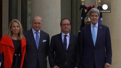 Συνάντηση Κέρι-Ολάντ: Δημιουργία ισχυρού μετώπου κατά των τζιχαντιστών