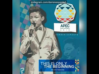Darren Espanto - This Is Only The Beginning (APEC 2015 Theme Song)