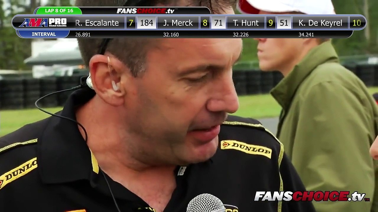 AMA Pro SuperSport Race 1 New Jersey Motorsports Park 2014 Moto gp racing