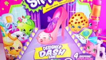 Season 2   3 Shopkins Designer Dash Game with 4 Exclusives Toys - Cookieswirlc Review Vide