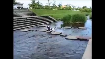 how to cross with love and jump...