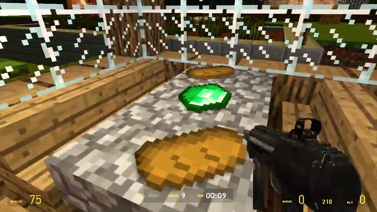 Gmod Prop Hunt Funny Moments - Minecraft Trolling & Kissing Prank (Garrys Mod)