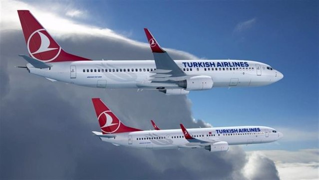 Боинг идет на обгон - Съемка из кабины пилота