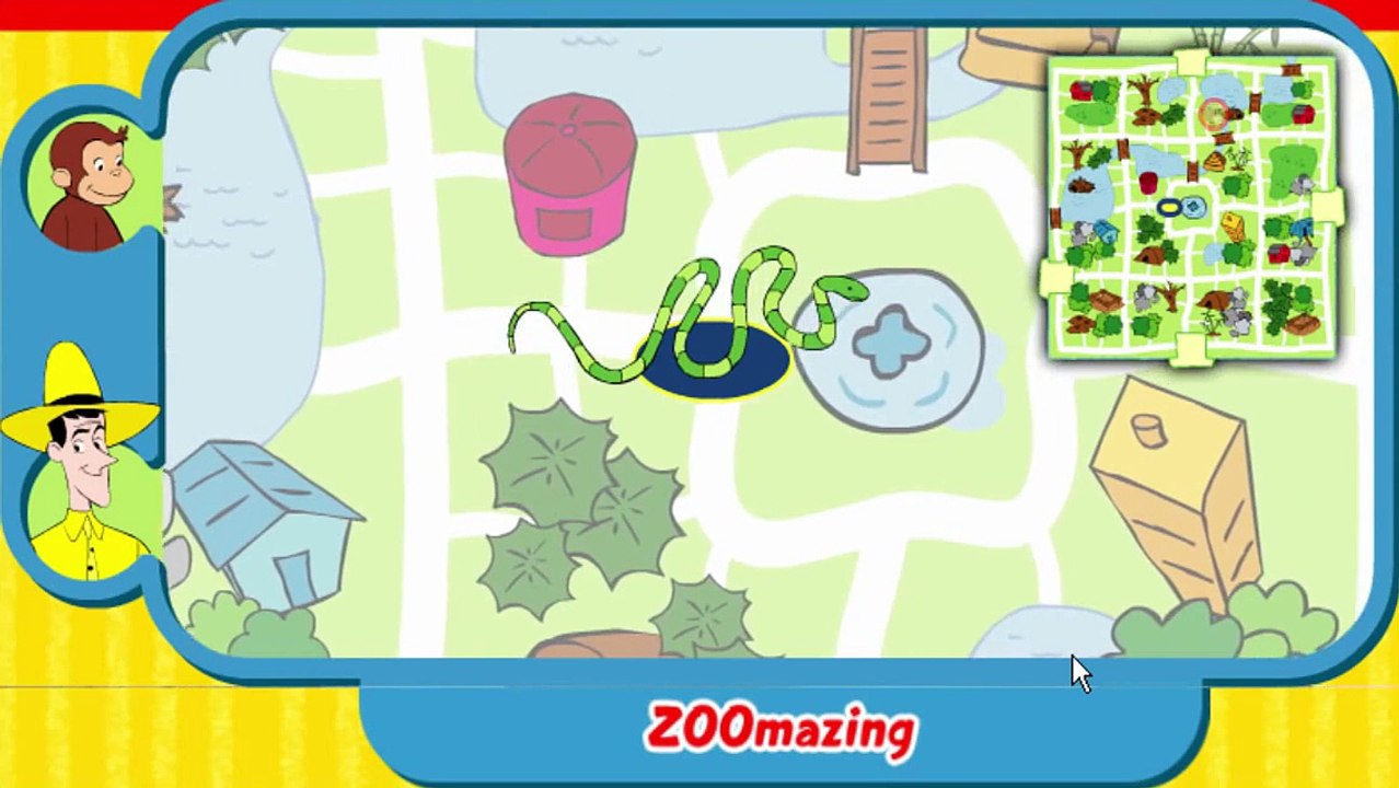 Curious George Zoomazing Cartoon Animation PBS Kids Game Play Walkthrough