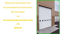 Garage Door Spring Repair in Magnetic Springs, OH