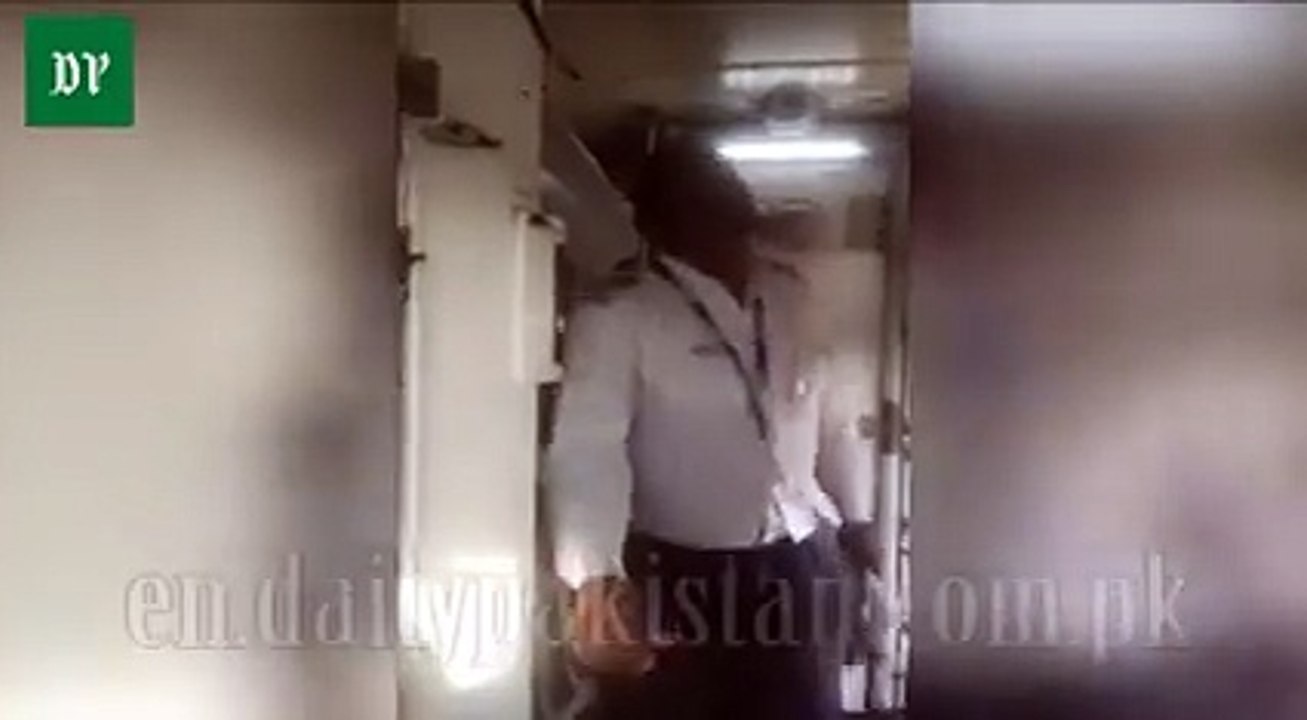 PIA pilot dancing video in cockpit goes viral on social media.