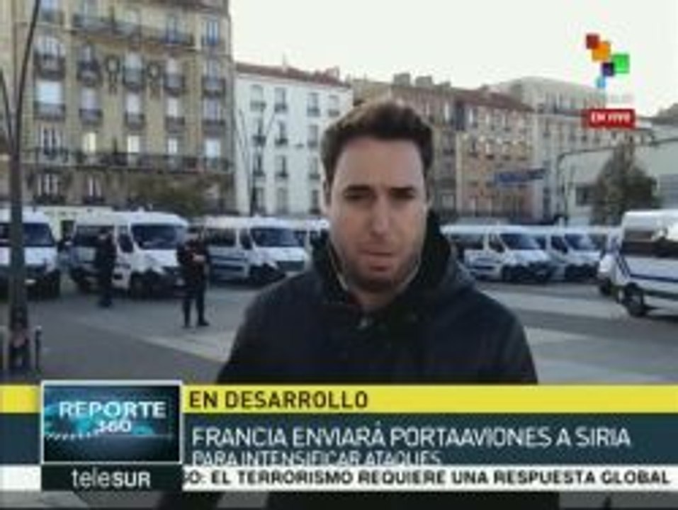 Francia: detienen 7 presuntos implicados en atentados de París