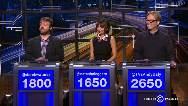 Derek Waters, Natasha Leggero and Andy Daly - Unfappable - @midnight with Chris Hardwick