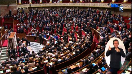 Video herunterladen: Après une séance houleuse, le calme est de retour à l'Assemblée nationale