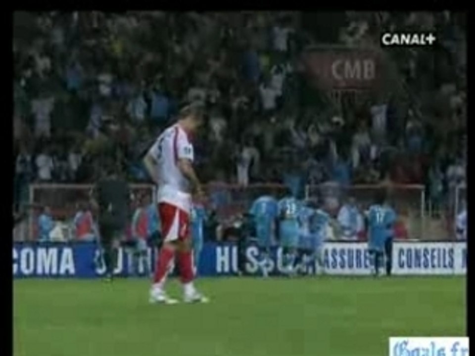 Monaco - om 1-1 ribery