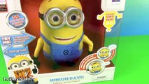 Talking Minion Dave [Toy Review] [Box Open] Plays with Stuart Minion! Talking Action Figure