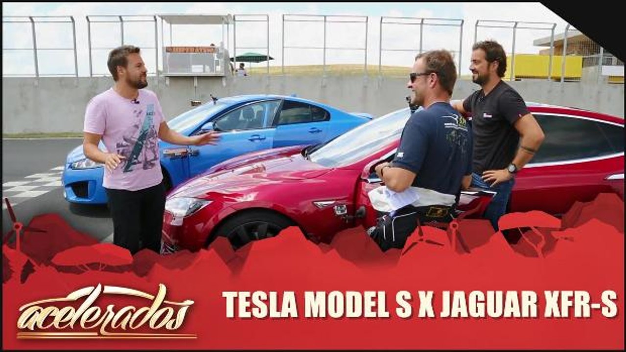 Tesla Model S x Jaguar XFR-S
