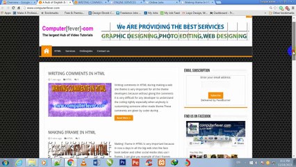 Writing Comments In HTML In Urdu Part 17