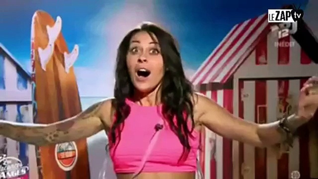 Ahmed Sylla renomme lanimatrice Denise Fabre en Denise Frabre - LEZAPP TÉLÉ DU 25/08/2015