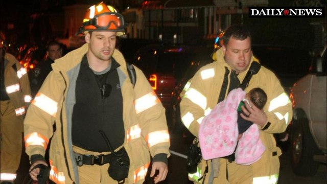 FDNY Firefighter Saves Baby From Burning House