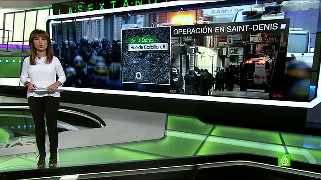 laSexta Noticias 14-00 - El asalto acaba con 7 detenidos y dos terroristas muertos