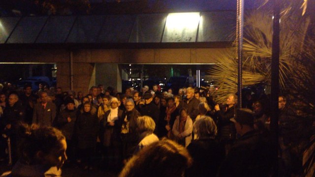Rassemblement citoyen après les attentats