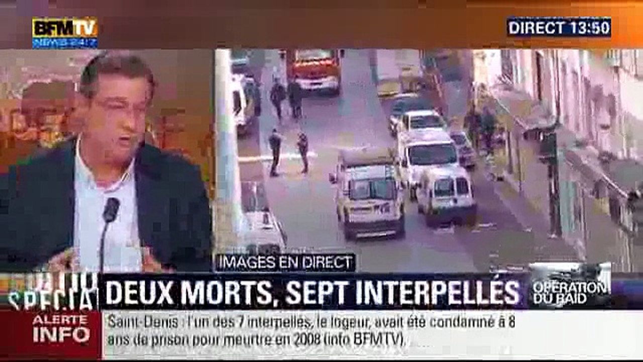 Fin de l'assaut à Saint Denis, le déroulement des événements depuis le début du Raid