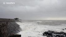 Storm Barney hits Wales
