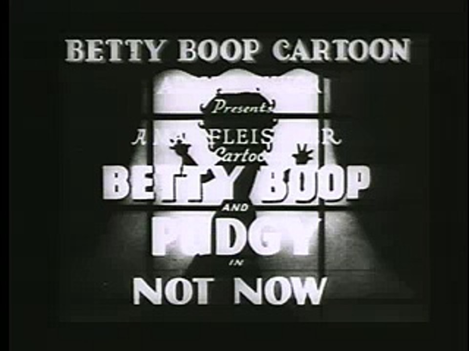 betty boop not now